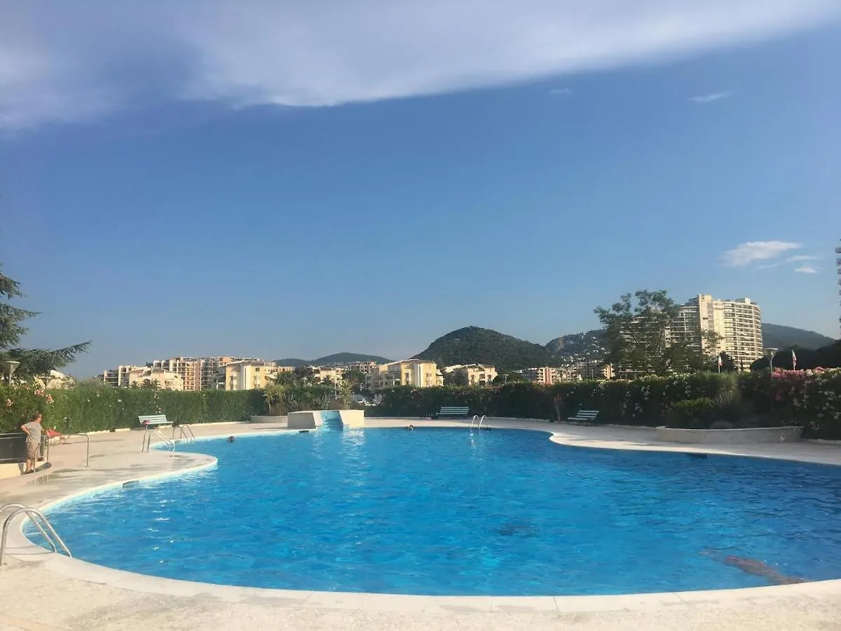 Cannes Marina Swimming Pool Near Mediterranee Sea Inland Port Mandelieu-la-Napoule France